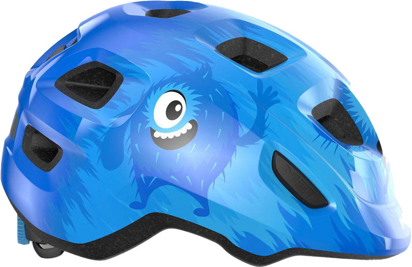 Beklædning - Cykelhjelme - MET Helmet Hooray m. LED lys MIPS "Green Buckle" - Monsters