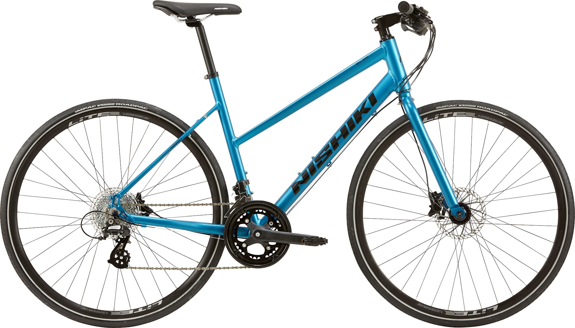 Cykler - Damecykler - Nishiki SL Air Dame 8g Claris 2023 - Blå
