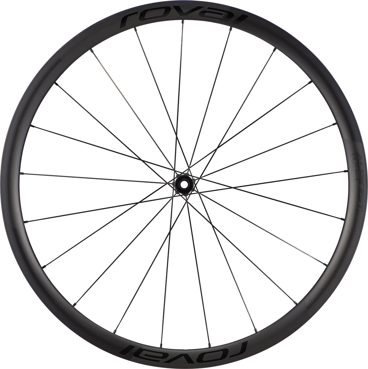 Reservedele - Hjulsæt - Specialized Roval Alpinist CLX II 700c Front - Satin Carbon/Gloss Black