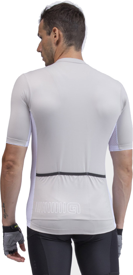 Beklædning - Cykeltrøjer - Alé Jersey Solid Color Block - Grå