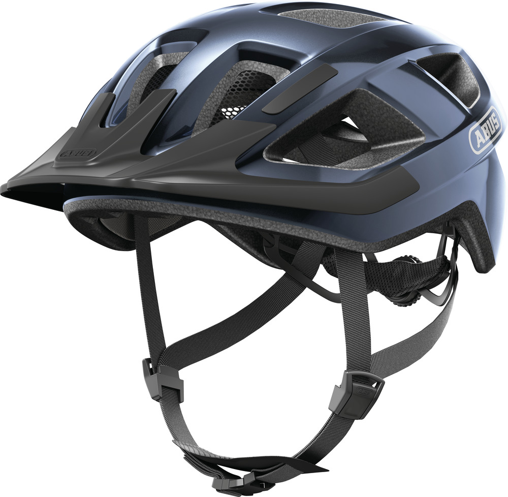 Beklædning - Cykelhjelme - Abus Aduro 3.0 m. LED - Midnight Blue