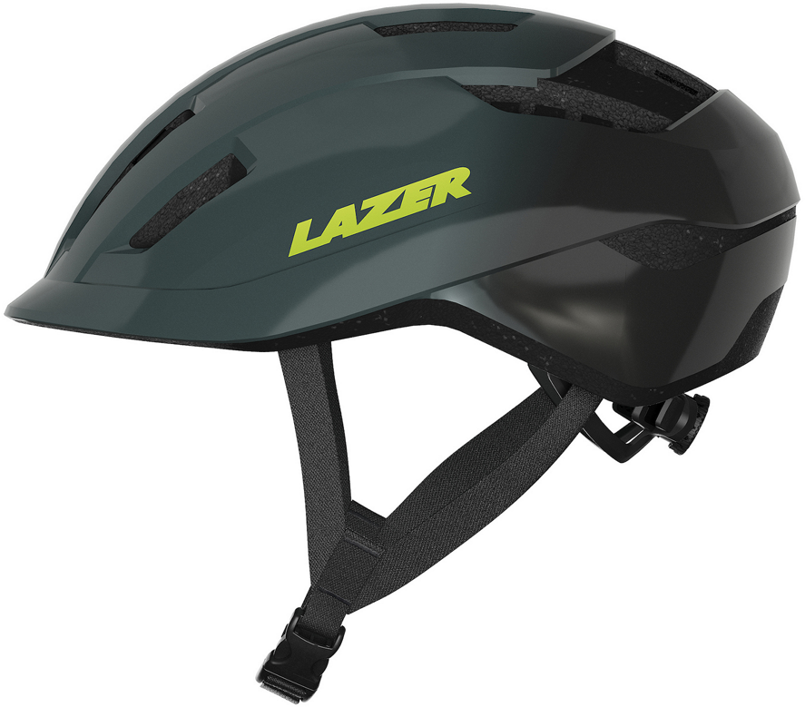 Beklædning - Cykelhjelme - Lazer J1 Kineticore cykelhjelm - Black Grey
