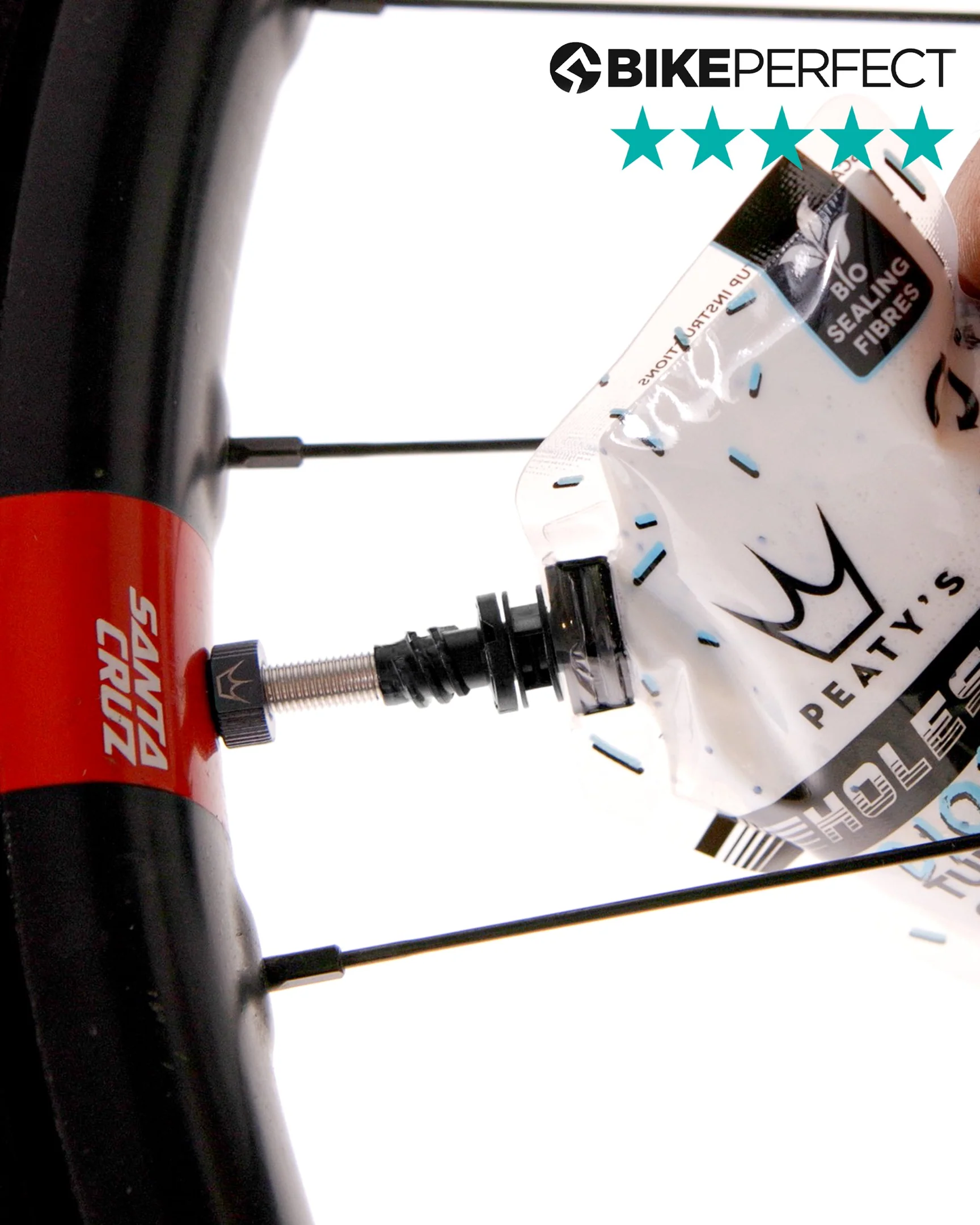 Reservedele - Tubeless - Peaty's Holeshot BioFibre Tubeless Sealant 1L