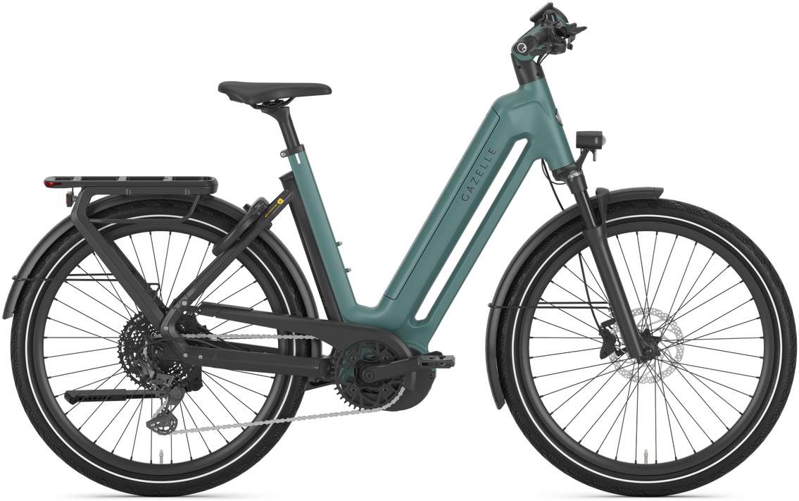 Cykler - Elcykler - Gazelle Eclipse T11 HMB Dame 2024 - Grøn