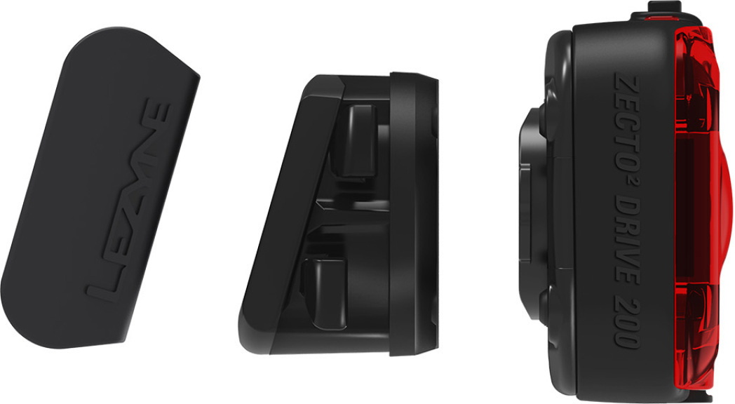 Tilbehør - Cykellygter - Lezyne Zecto 2 Drive 200+ Baglygte 200 lumen - Black