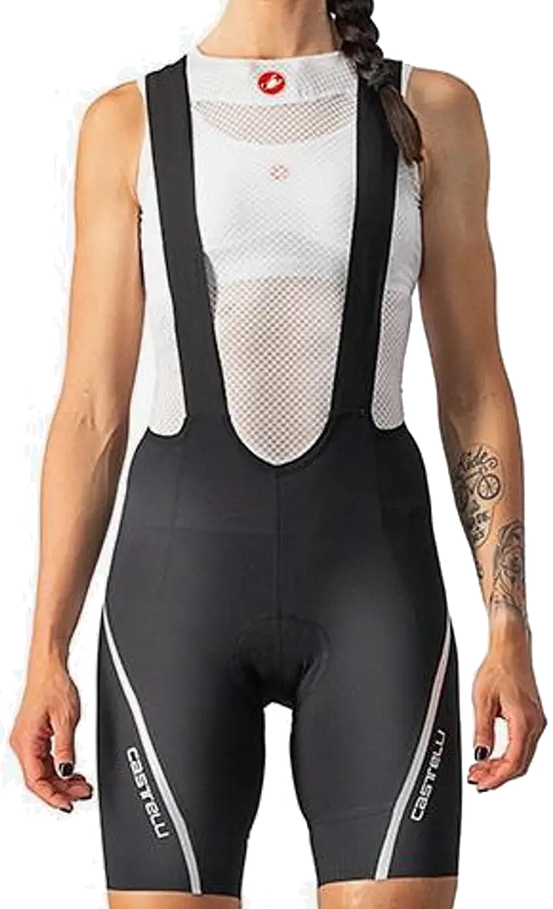 Castelli VELOCISSIMA 3 BIBSHORT - Black/Silver