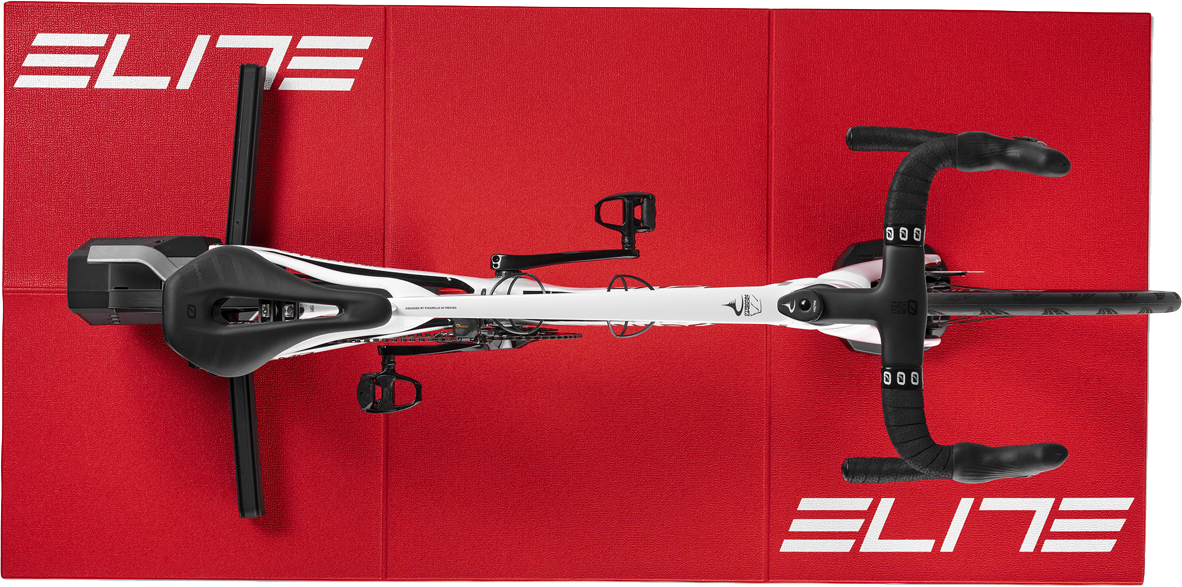 Tilbehør - Hometrainer - Hometrainer udstyr - Elite Hometrainer Mat Foldable (Foldbar Trainer Måtte)