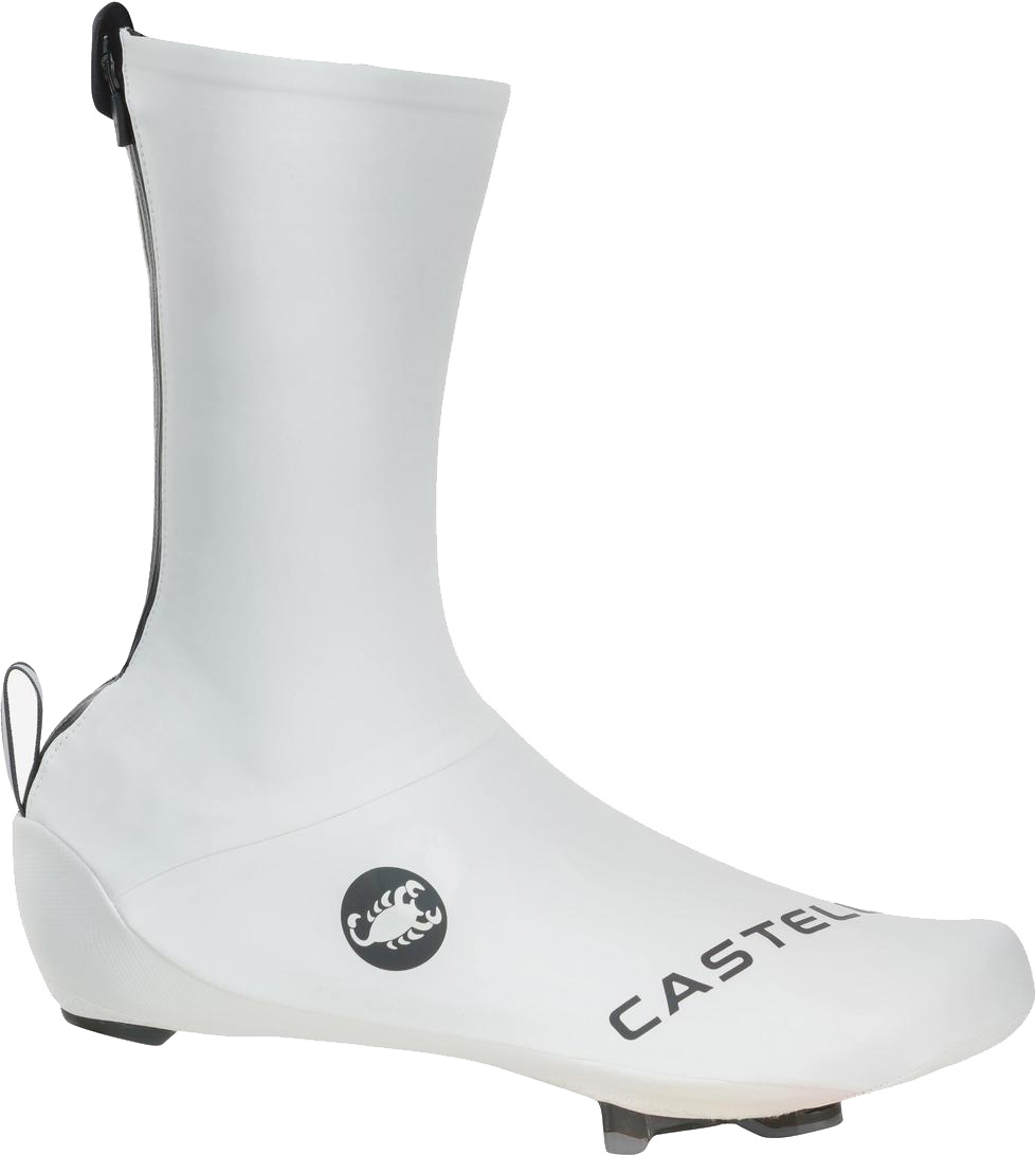 Castelli Aero Race 2 Shoecover - Skoovertræk - Hvid - Str. S