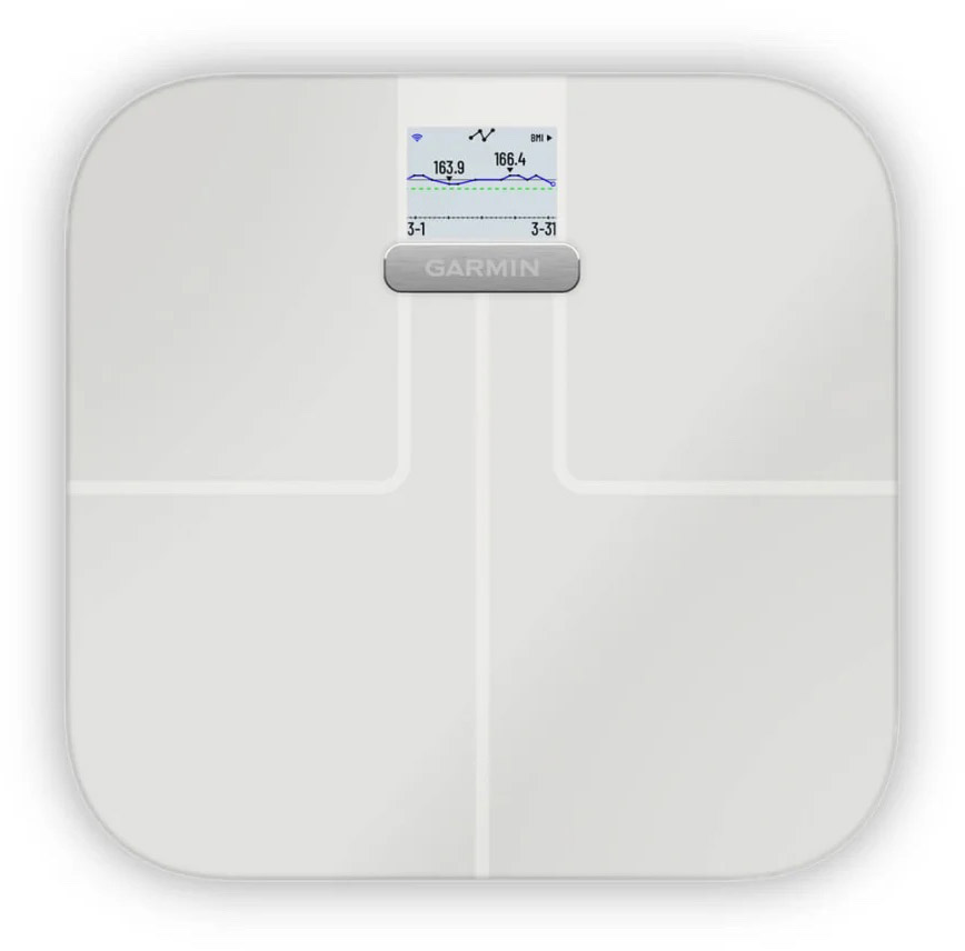 Brands - Garmin - Garmin Index Smartscale S2 - Hvid
