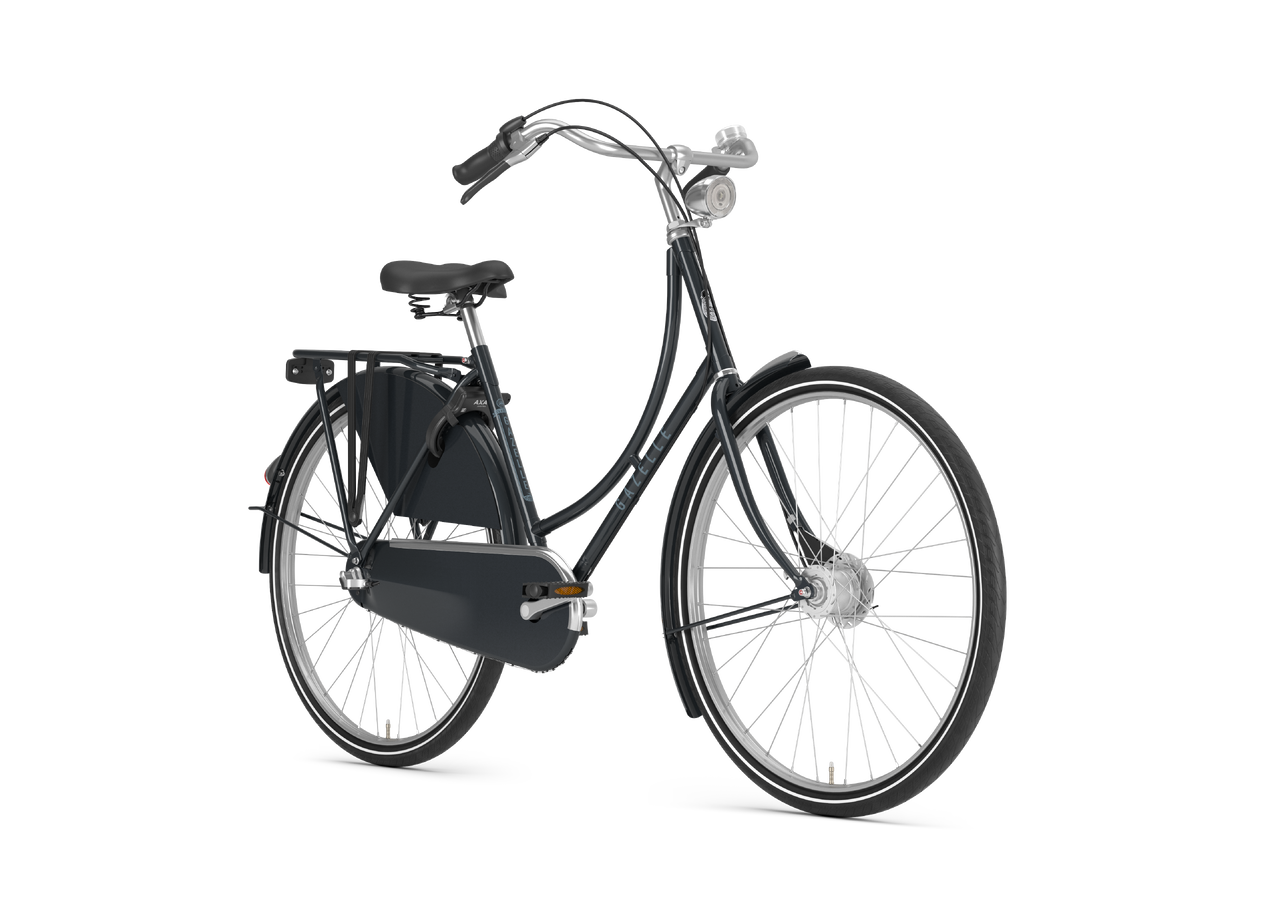 Cykler - Damecykler - Gazelle Classic Dame 2026 - Panther Black Blank