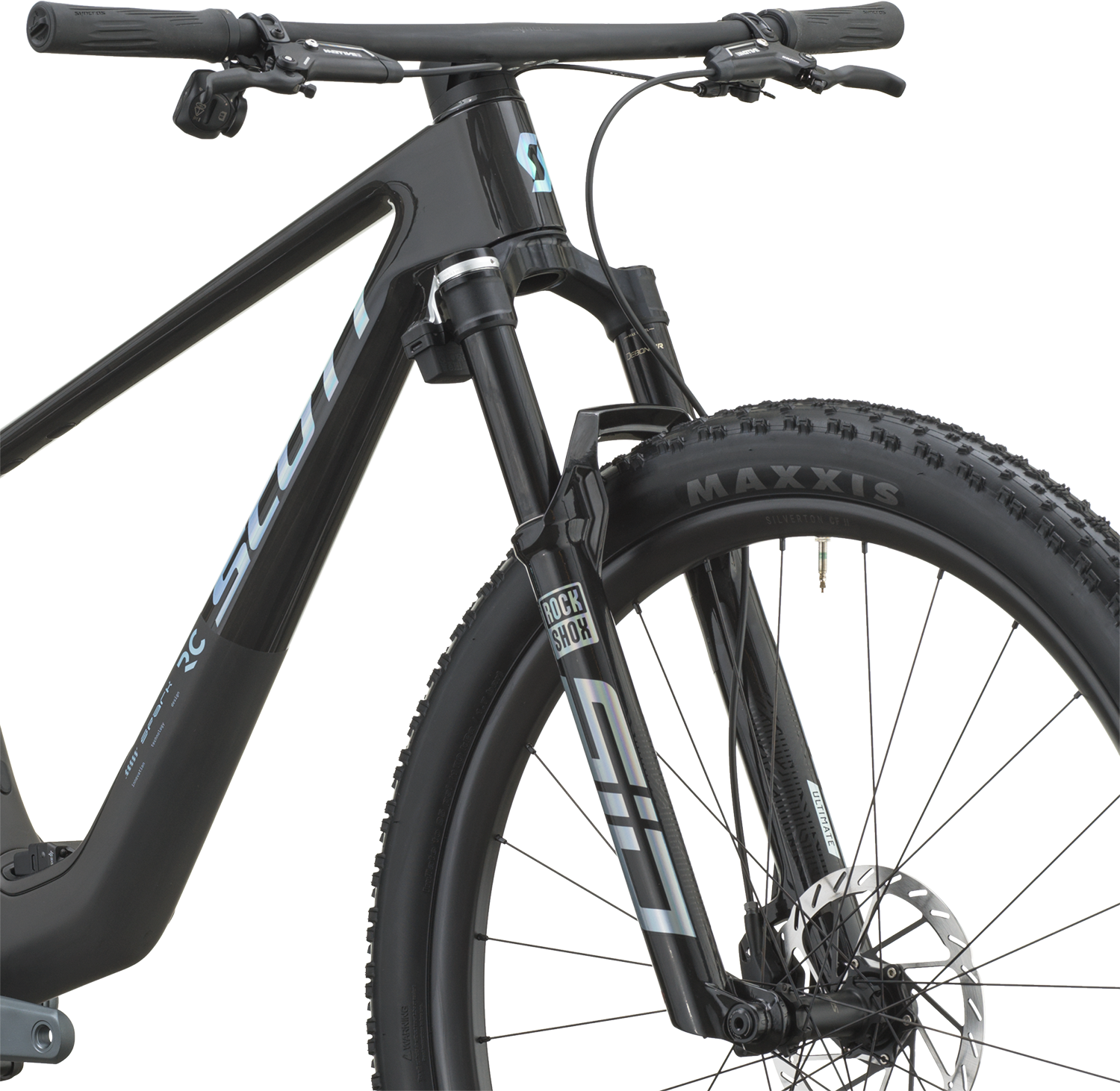 Cykler - Mountainbikes - Scott Spark RC Team Issue 2027 - Carbon Black