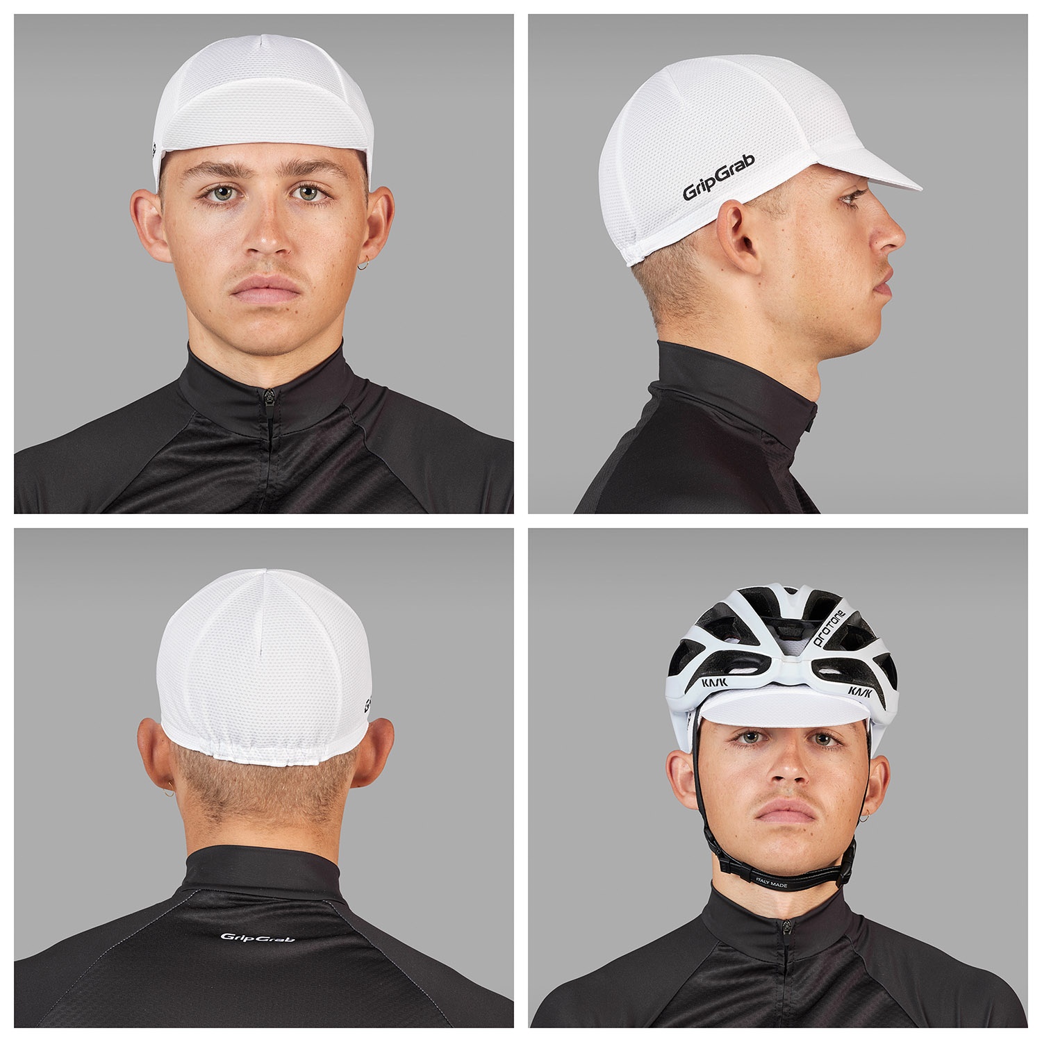 Beklædning - Cykelkasketter - GripGrab Letvægts Summer Cycling Cap - Hvid