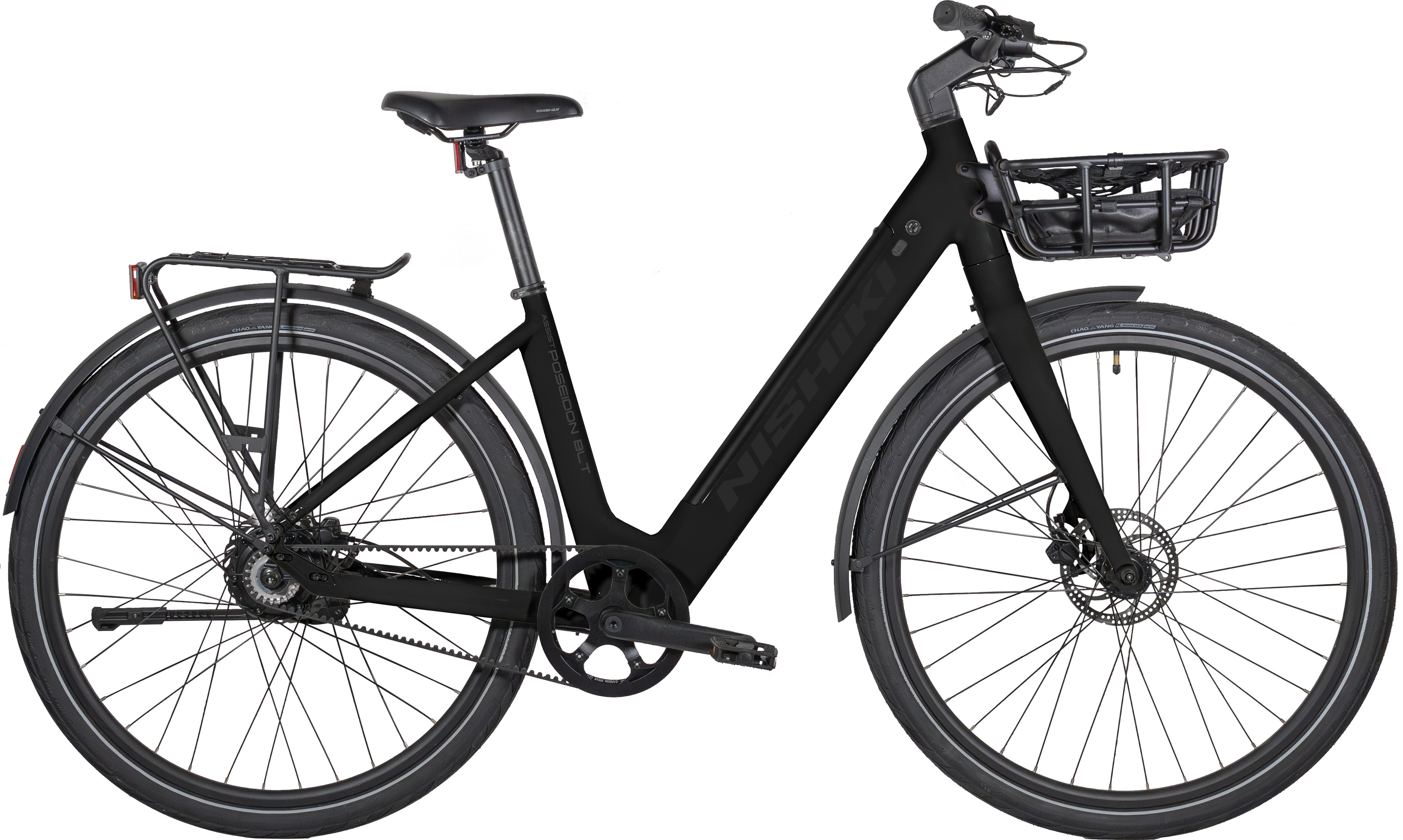 Nishiki Poseidon BLT Dame Remtræk 1g 2026 - Blank Sort