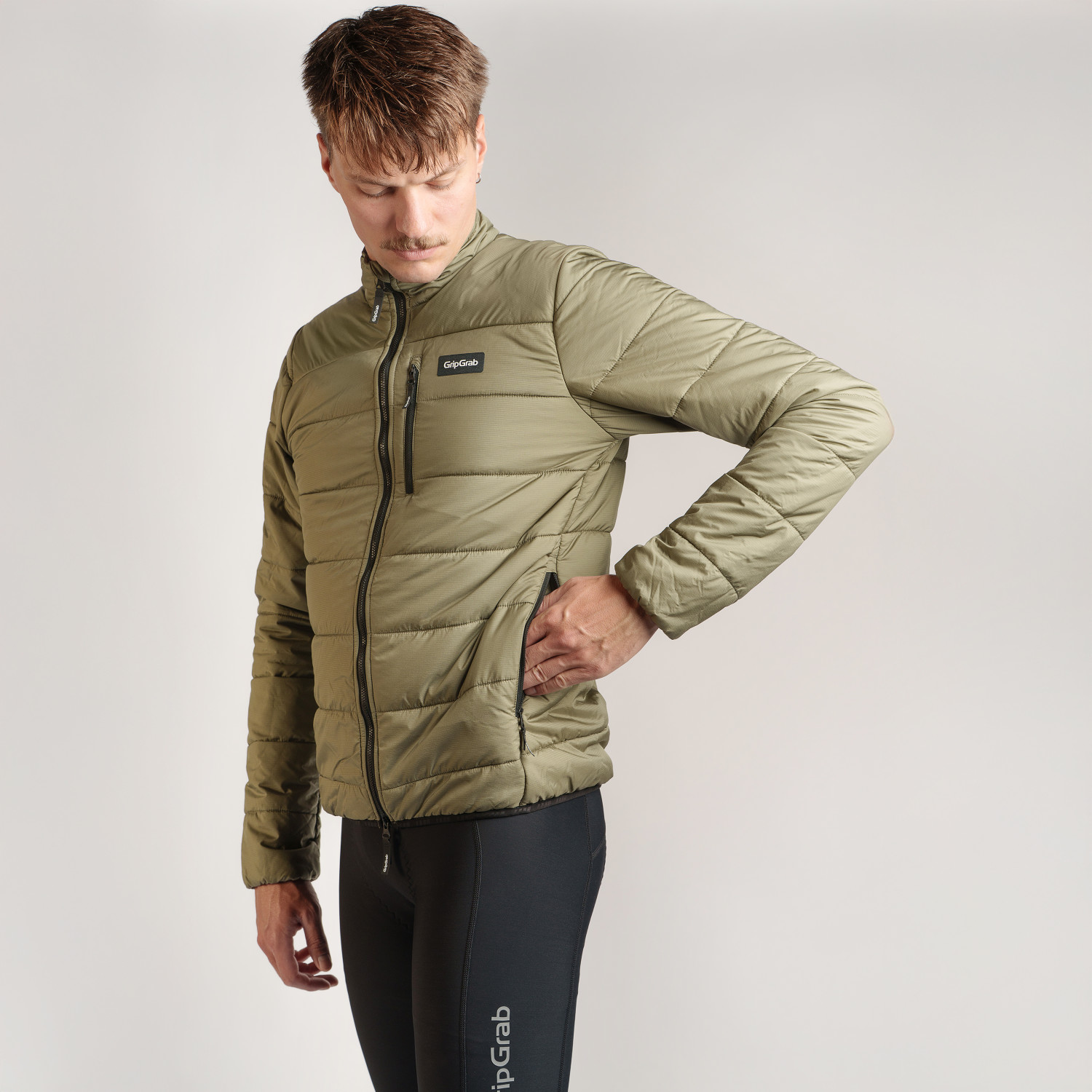 Beklædning - Cykeljakker - GripGrab EXPLR Jakke - Olive Green