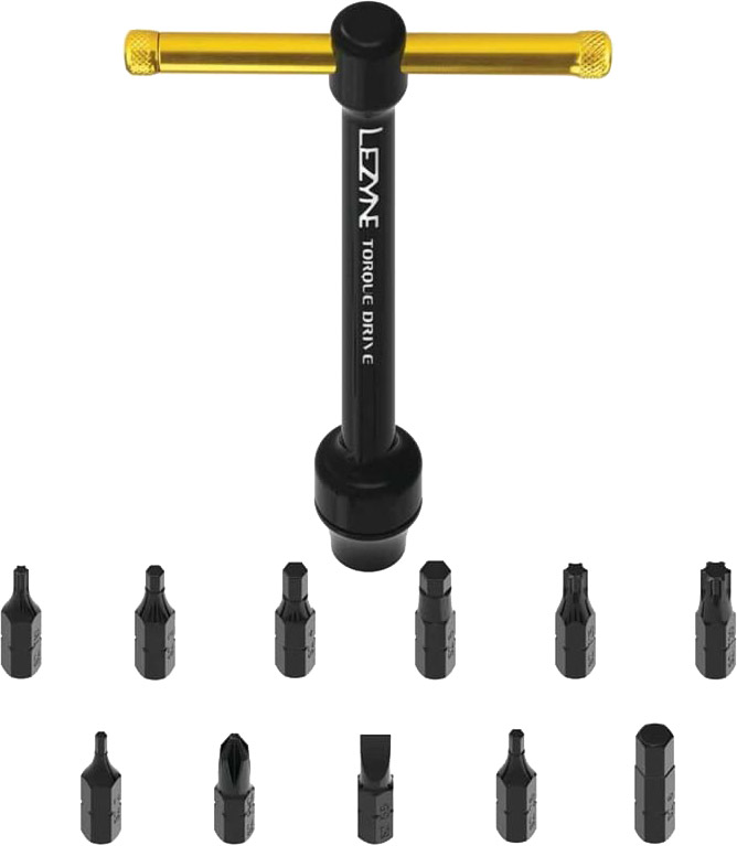 Tilbehør - Værktøj - Lezyne Torque Drive Momentnøgle 2-10 Nm m/11 Bits
