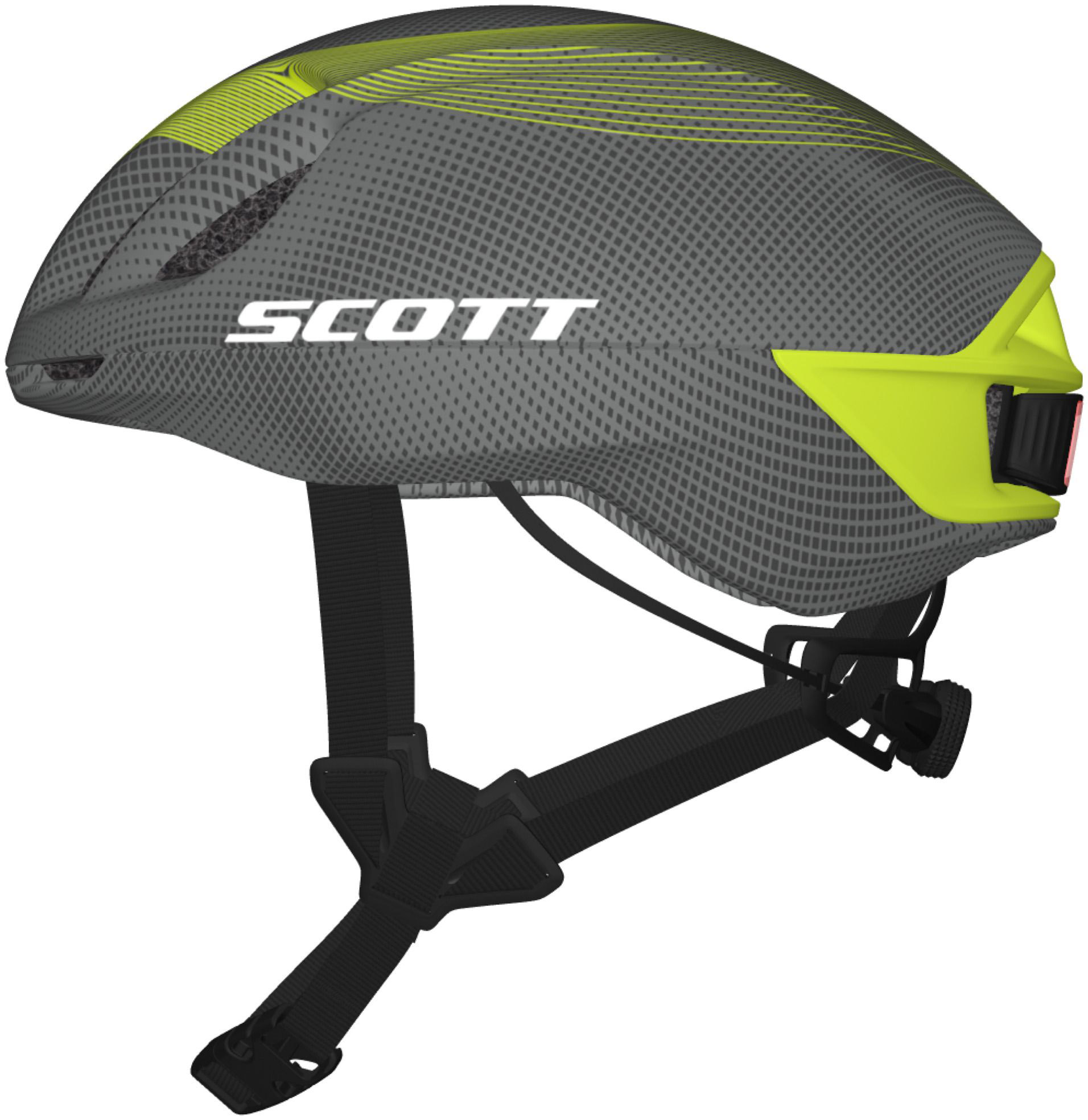 Beklædning - Cykelhjelme - Scott Cadence Plus (MIPS) Hjelm - Diamond grey/Lime green
