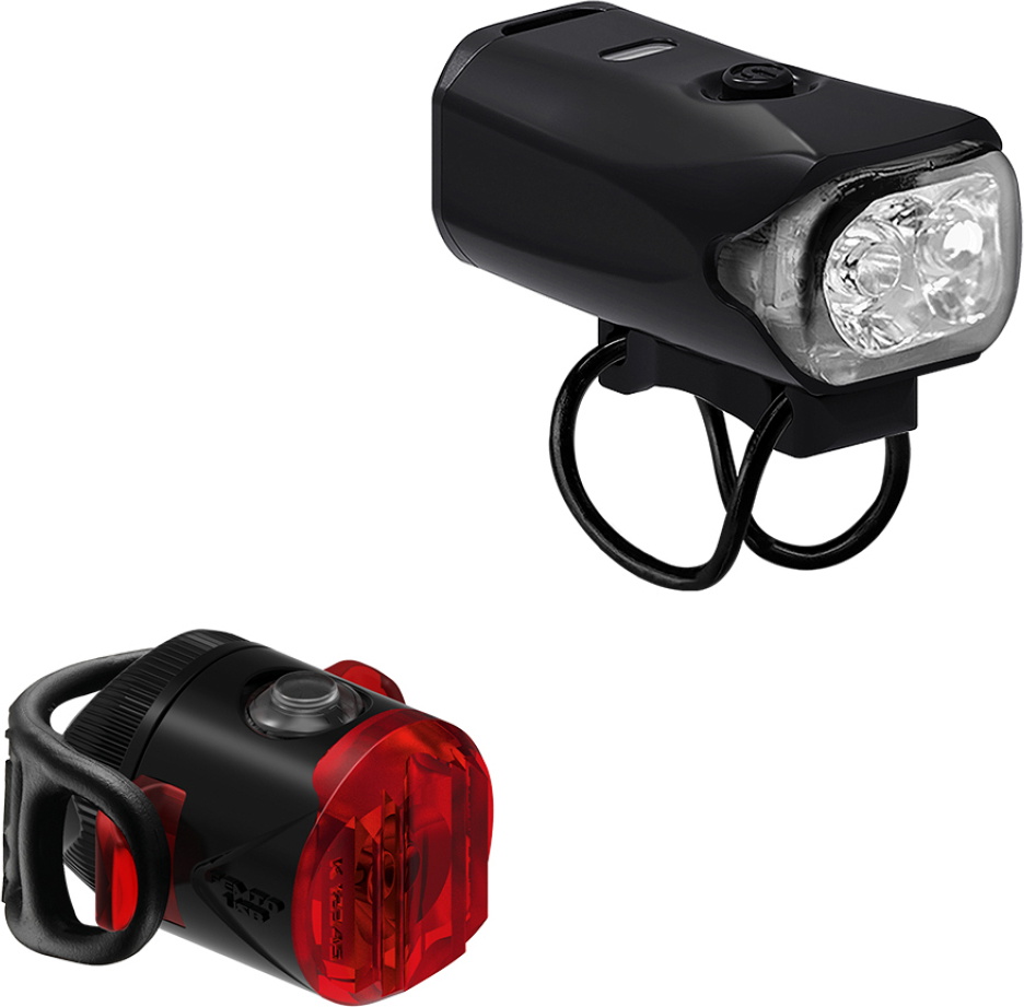 Lezyne KTV Drive 300+ / Femto USB-C Lygtesæt 300/15 lumen - Black Lezyne KTV Drive 300+ / Femto USB-C Lygtesæt 300/15 lumen - Black