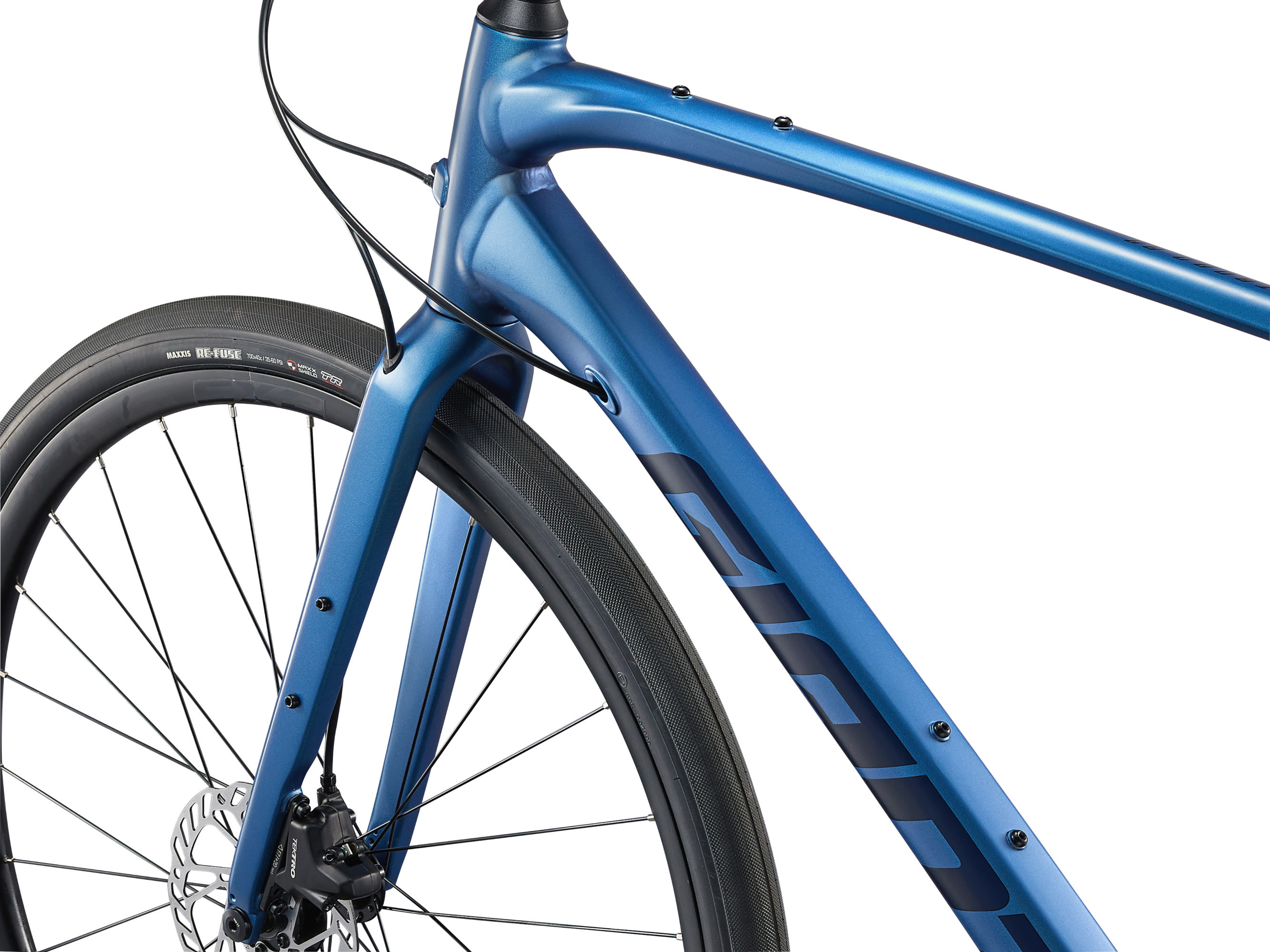 Cykler - Herrecykler - Giant FastRoad AR 1 2025 - Electron Blue
