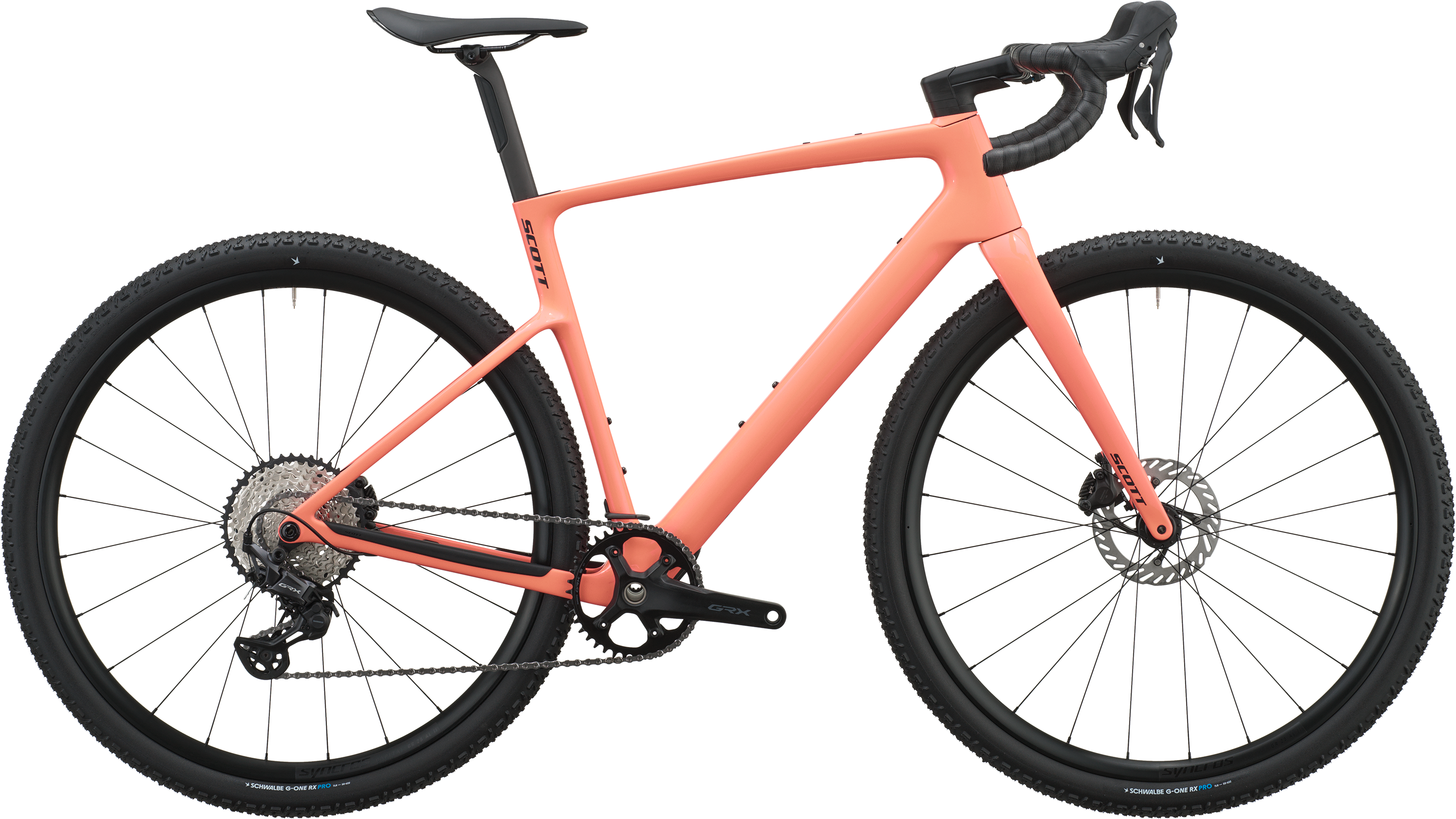 Scott Addict Gravel 40 2027 - Peach Pink Scott Addict Gravel 40 2027 - Peach Pink