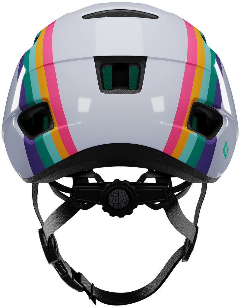 Beklædning - Cykelhjelme - Lazer Pnut 2.0 Kineticore cykelhjelm - Rainbow