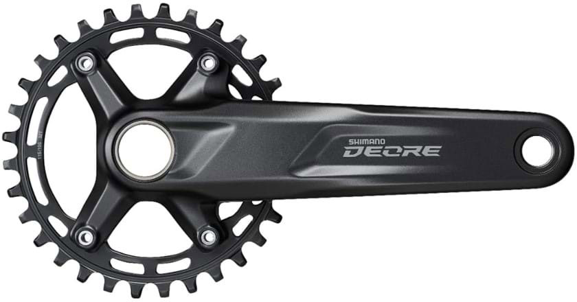 Reservedele - Kranksæt - Shimano Deore Kranksæt 10/11speed - Sort -  FC-M5100 32T 170mm