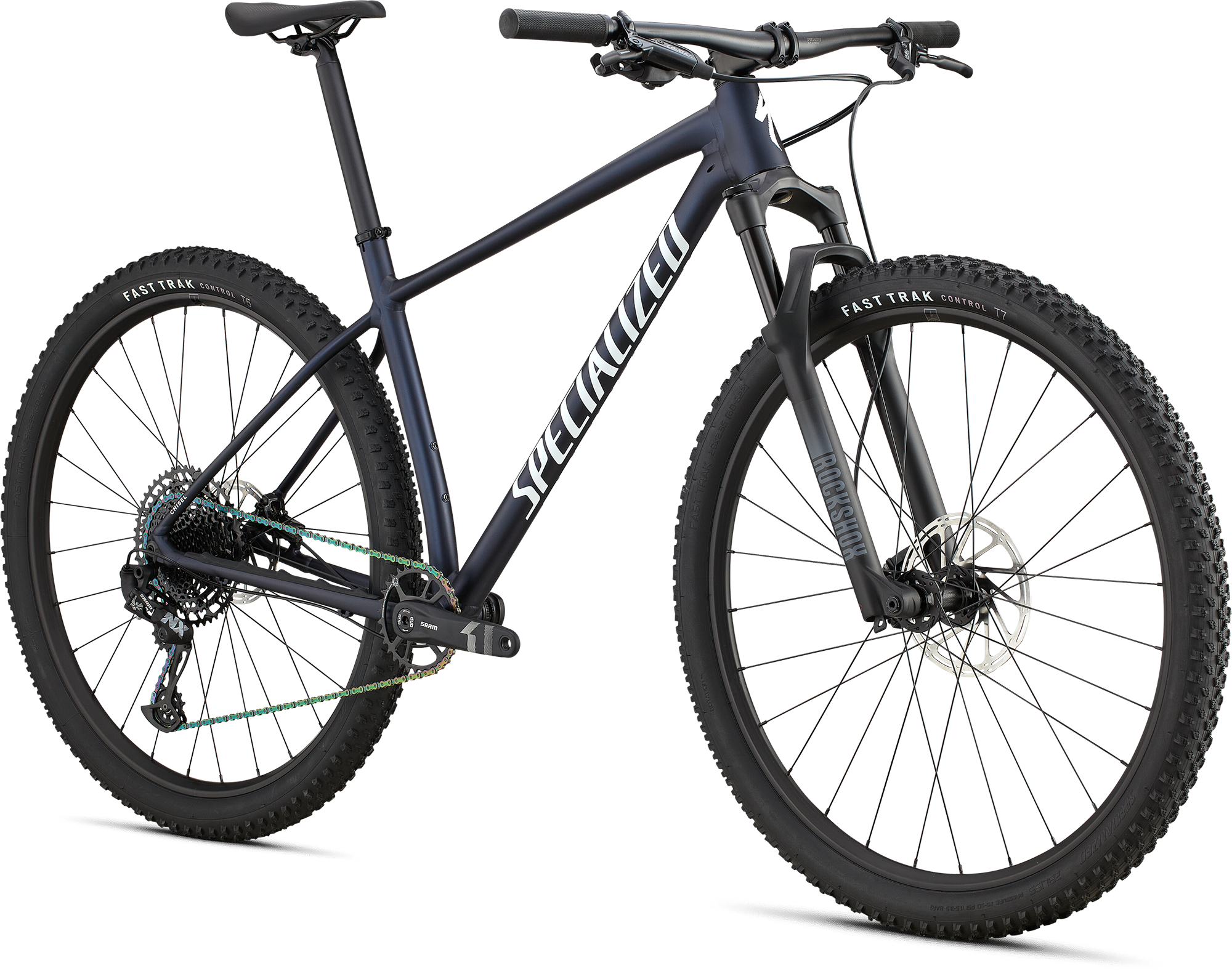 Cykler - Mountainbikes - Specialized Chisel Hardtail Comp 2025 - Gloss Metallic Deep Marine