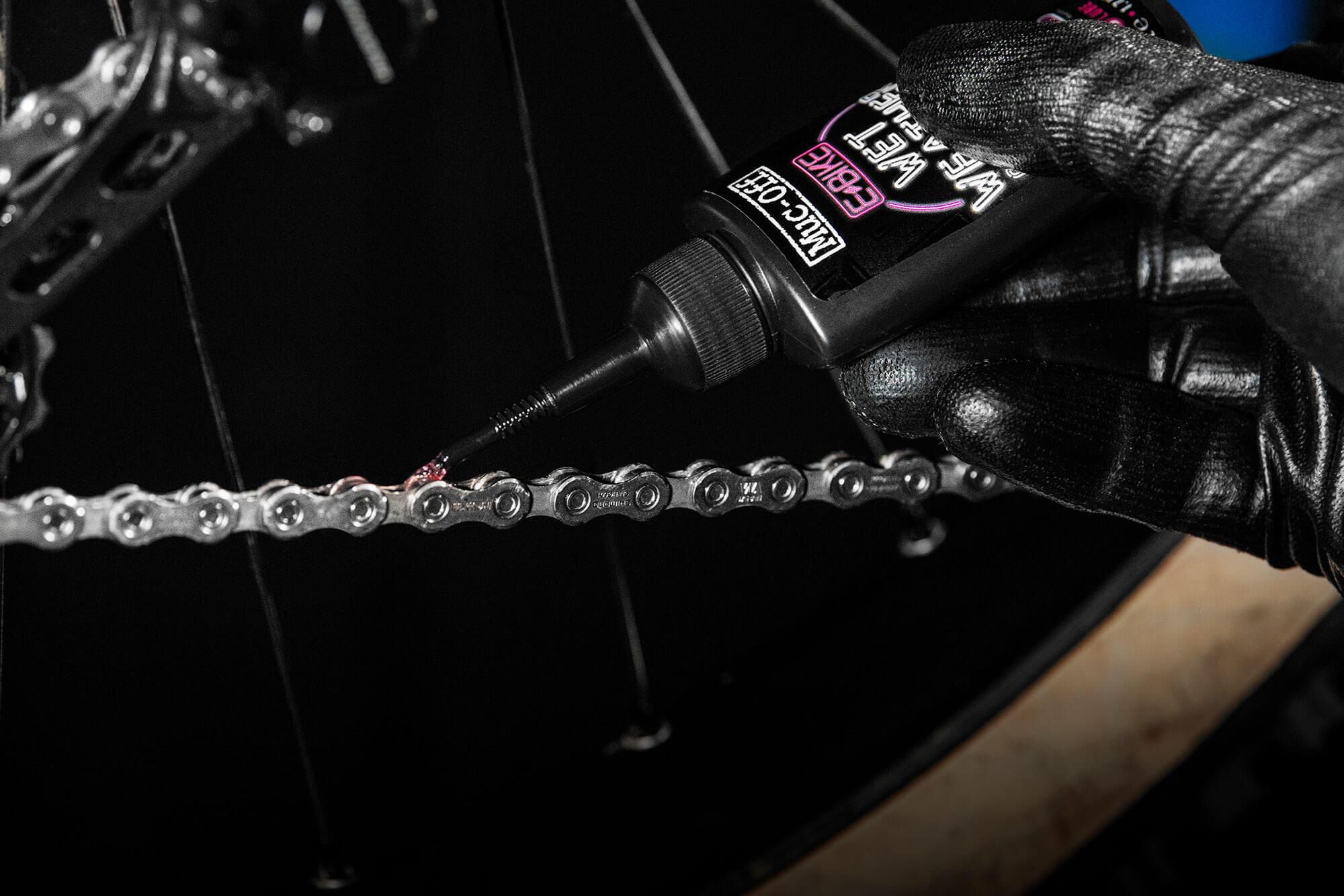 Tilbehør - Olie / Fedt - Muc-Off E-Bike Wet Lube Olie - 50 ml