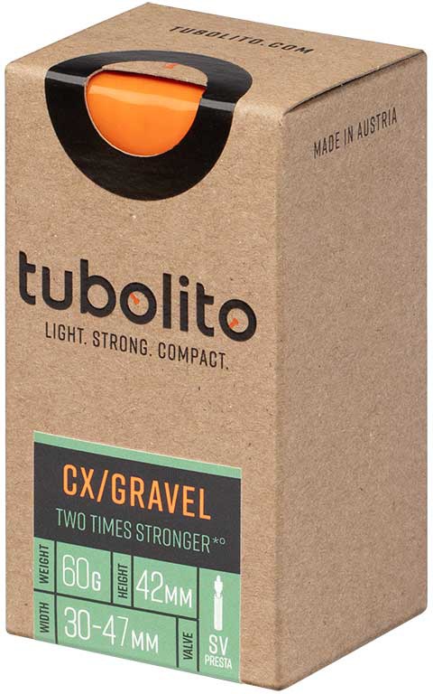 Reservedele - Cykelslanger - Tubolito Tubo CX/Gravel 700x30-47c - Presta 42mm (61g)