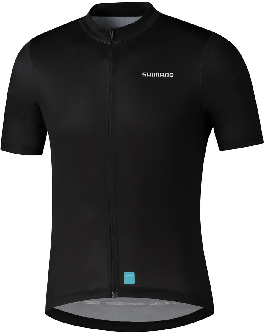 Shimano ELEMENTO Kortærmet Cykeltrøje – Sort