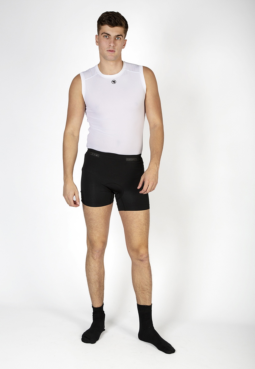 Beklædning - Cykelbukser - Endura Engineered Padded Boxer with Clickfast - Black