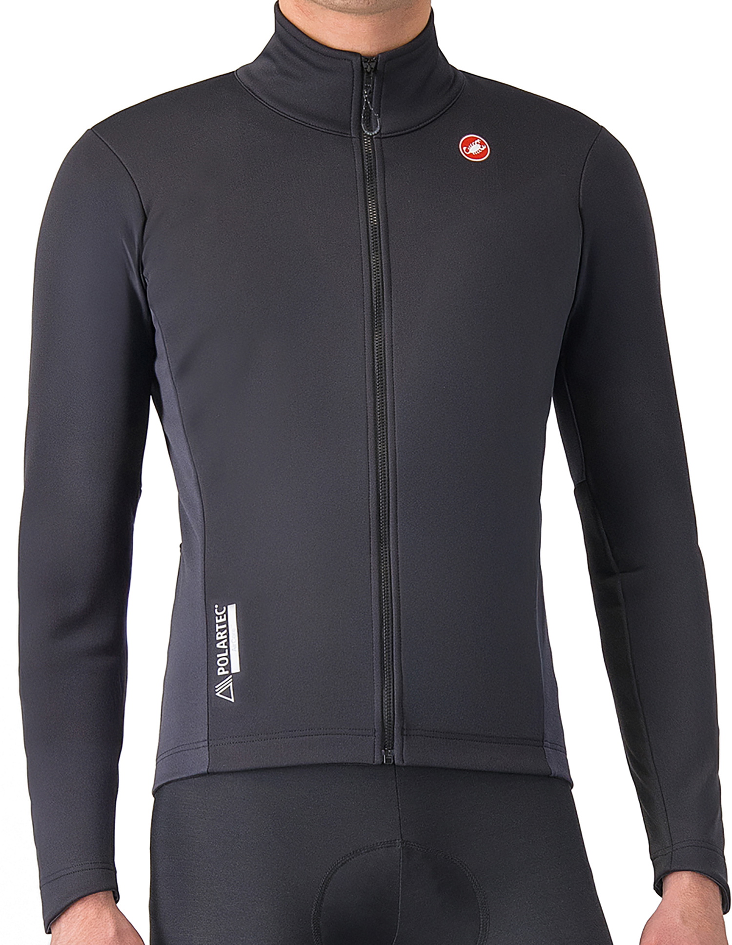 Castelli ENTRATA 2 Jacket - Light Black/Dark Gray