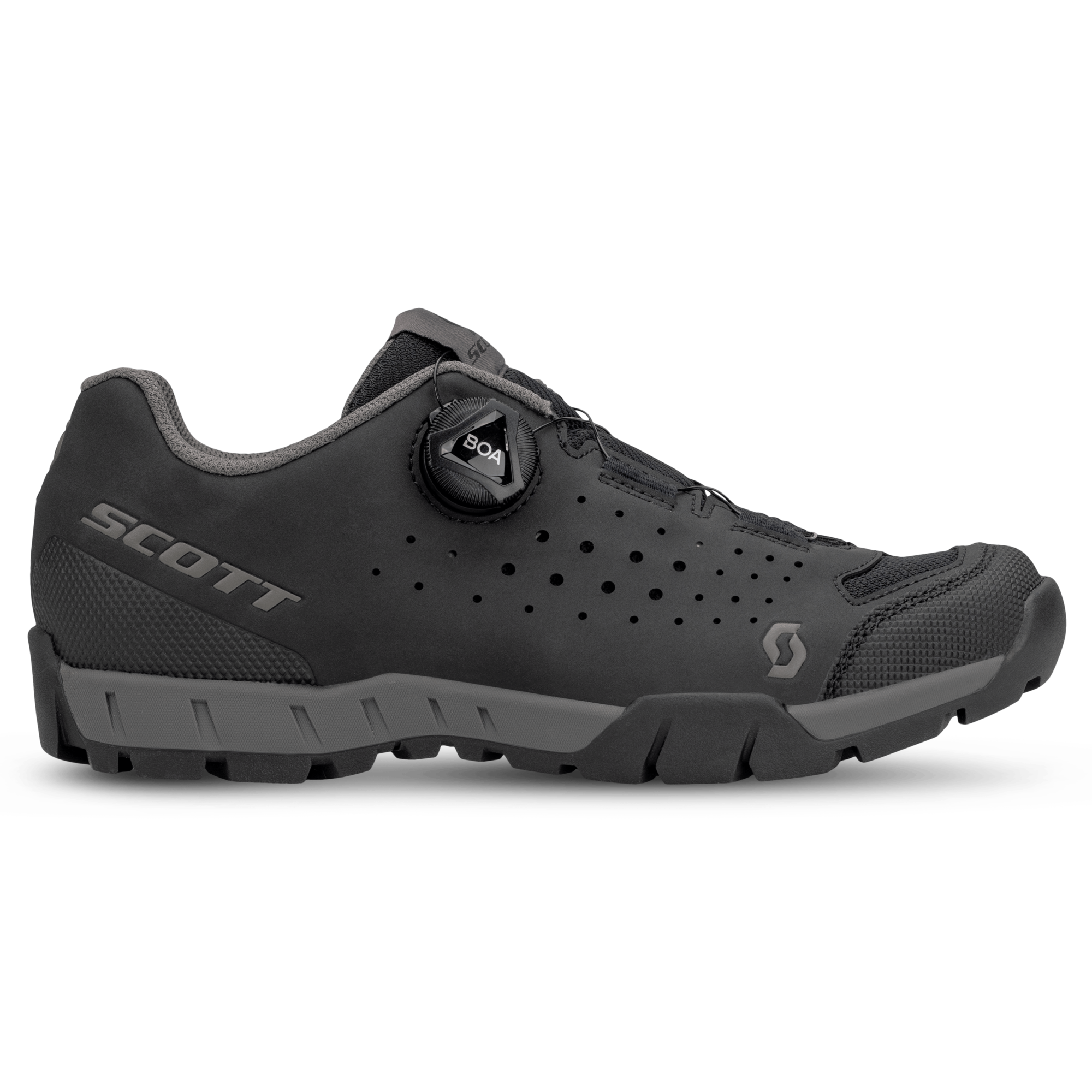 Beklædning - Cykelsko - Scott Shoe Womans Sport Trail Evo Boa - Matt Black Anthracite Grey
