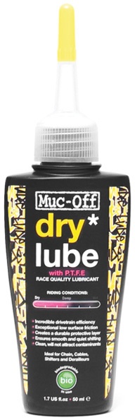 Se Muc-Off Dry lube - Tør kædeolie - 50 ml hos Cykelexperten.dk