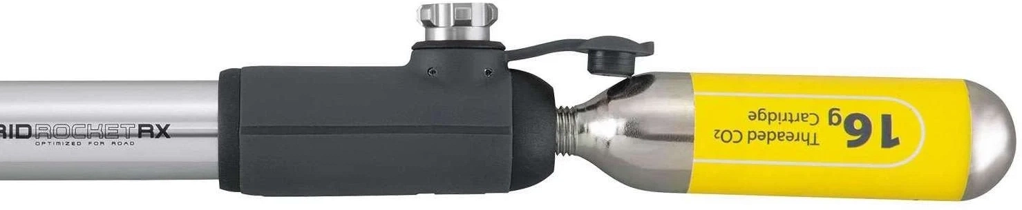 Tilbehør - Cykelpumper - Topeak Hybrid Rocket RX Minipumpe m./co2 160psi