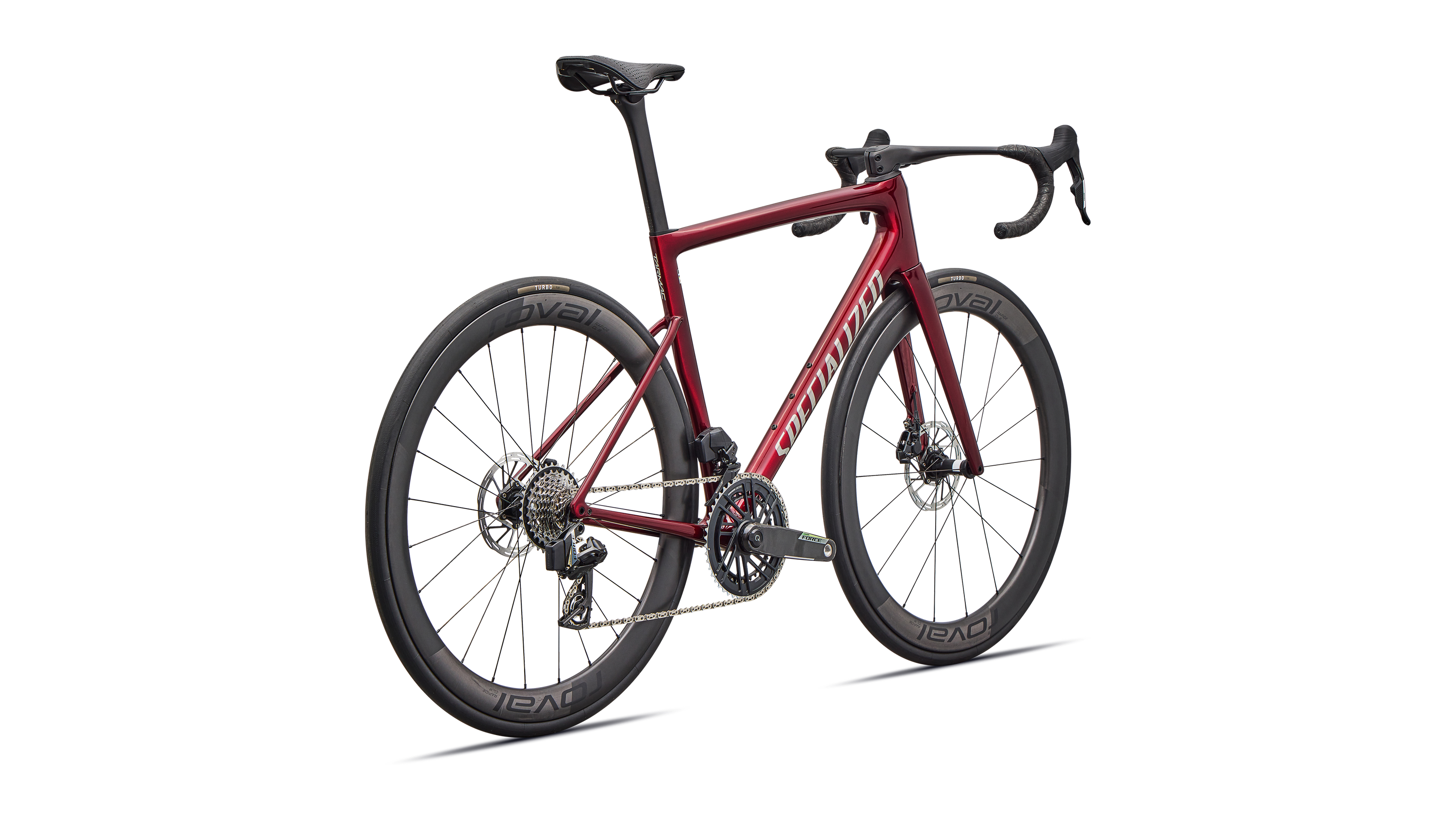 Cykler - Racercykler - Specialized Tarmac SL8 Pro - SRAM Force AXS 2026 - Gloss Red Sky / Chrome