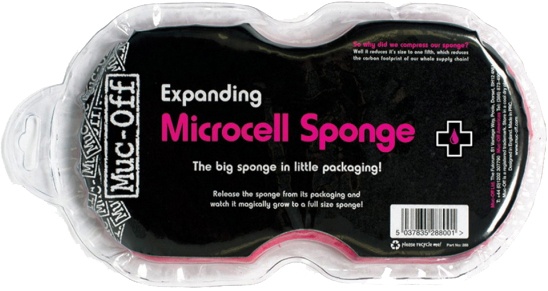 Se Muc-Off Expanding Microcell Sponge - Svamp hos Cykelexperten.dk