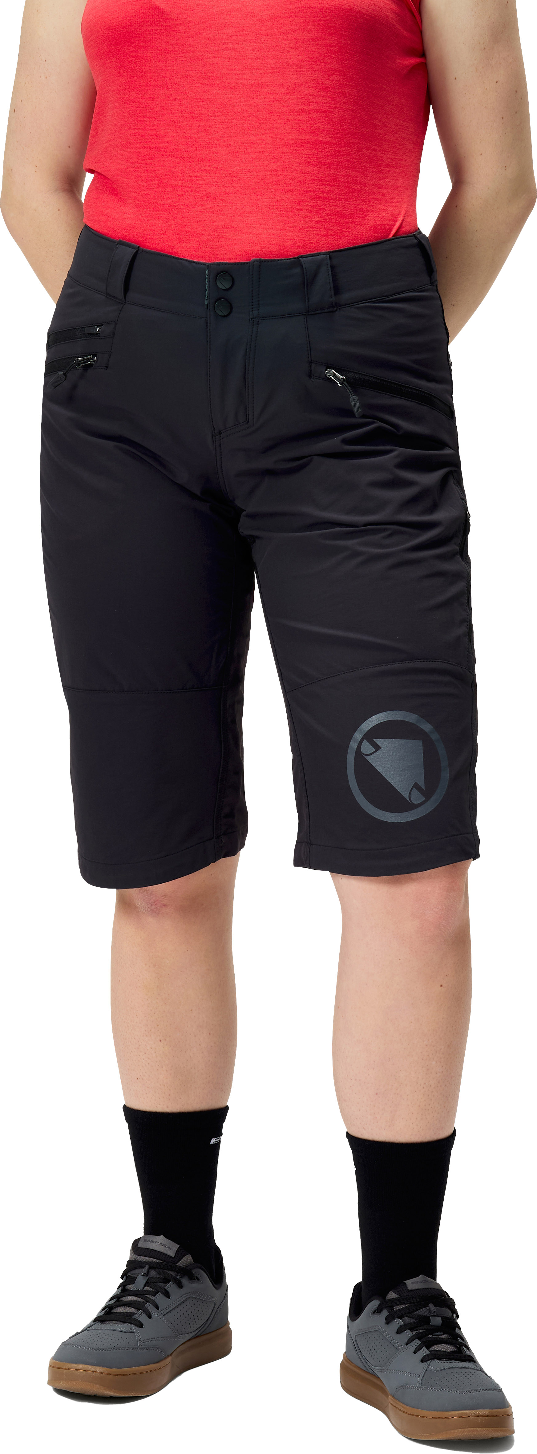 Beklædning - Cykelbukser - Endura Women's SingleTrack Short II - Black