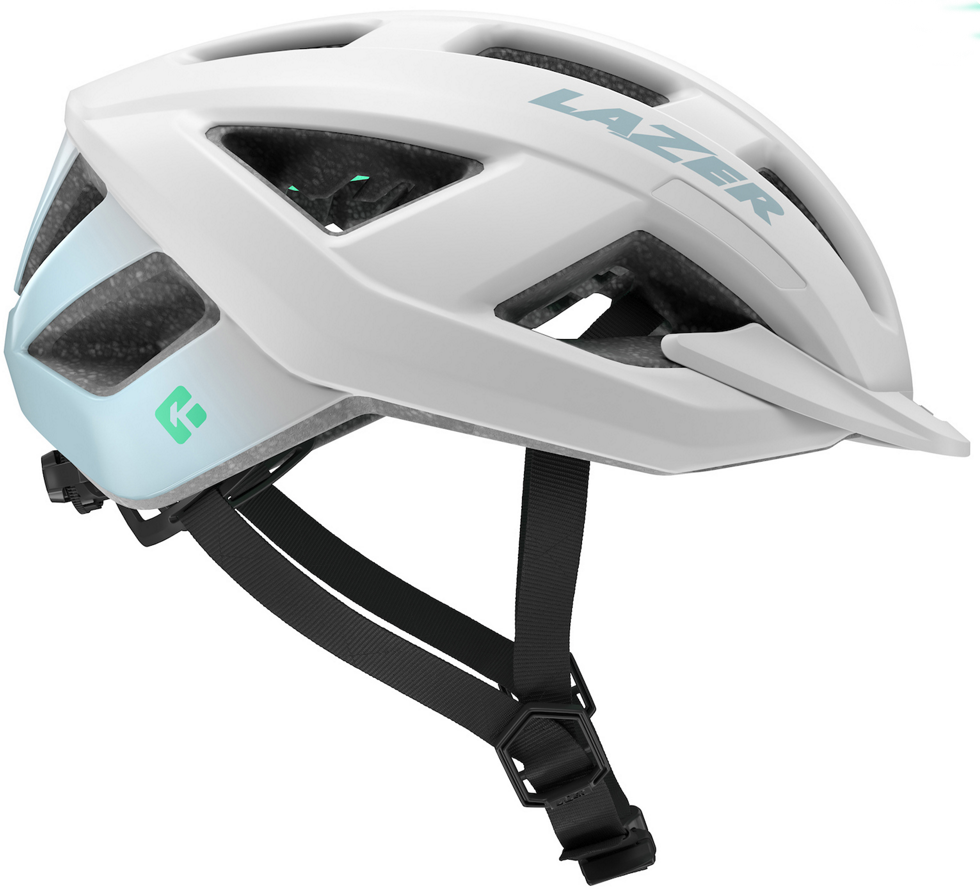 Beklædning - Cykelhjelme - Lazer Cerro Kineticore cykelhjelm - Matte White Mint