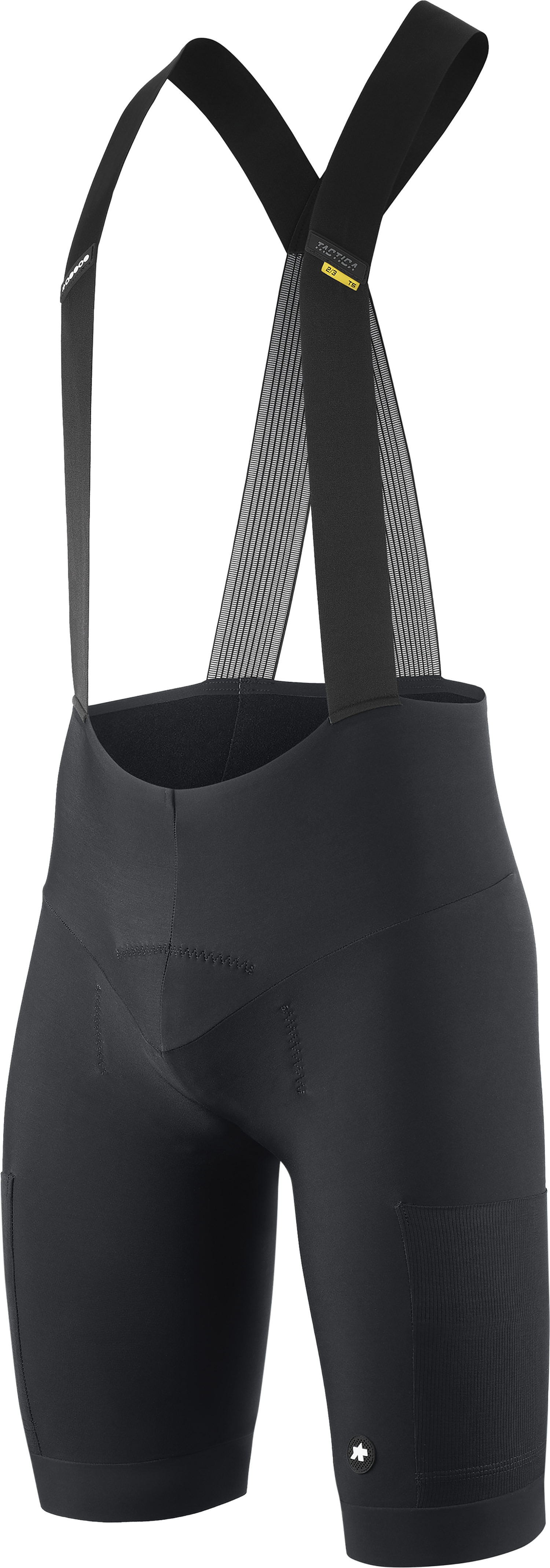 Beklædning - Cykelbukser - Assos TACTICA 2/3 Bib Shorts T5 - Black Series