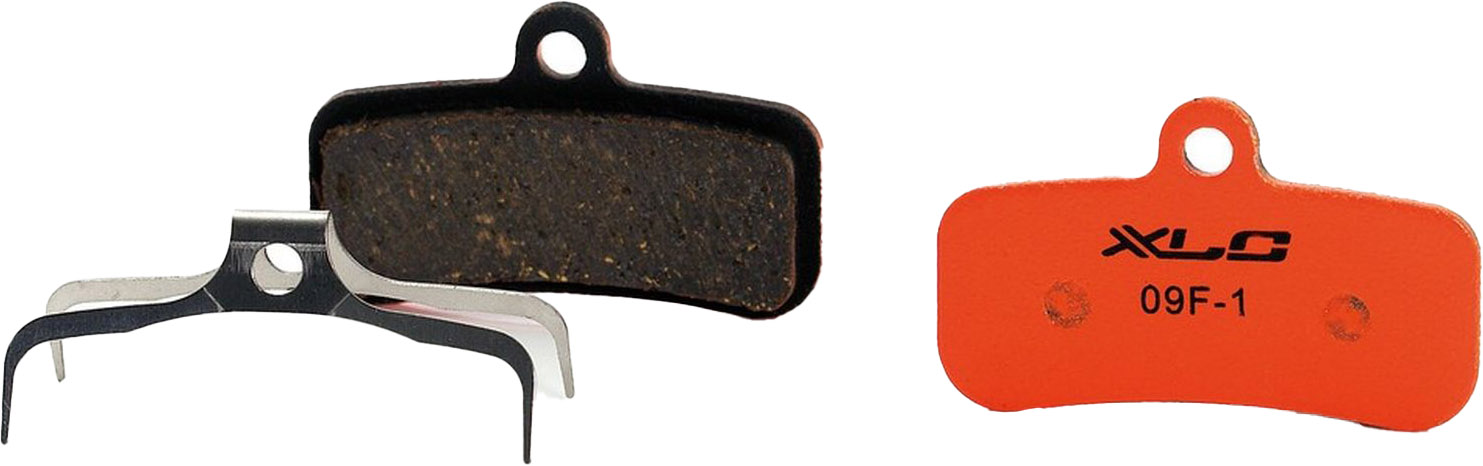 XLC Disc Brake Pads (Bremseklodser) - BP-O20 - Shimano/TRP/ZEE/Slate/Zurich - Organisk (Resin)