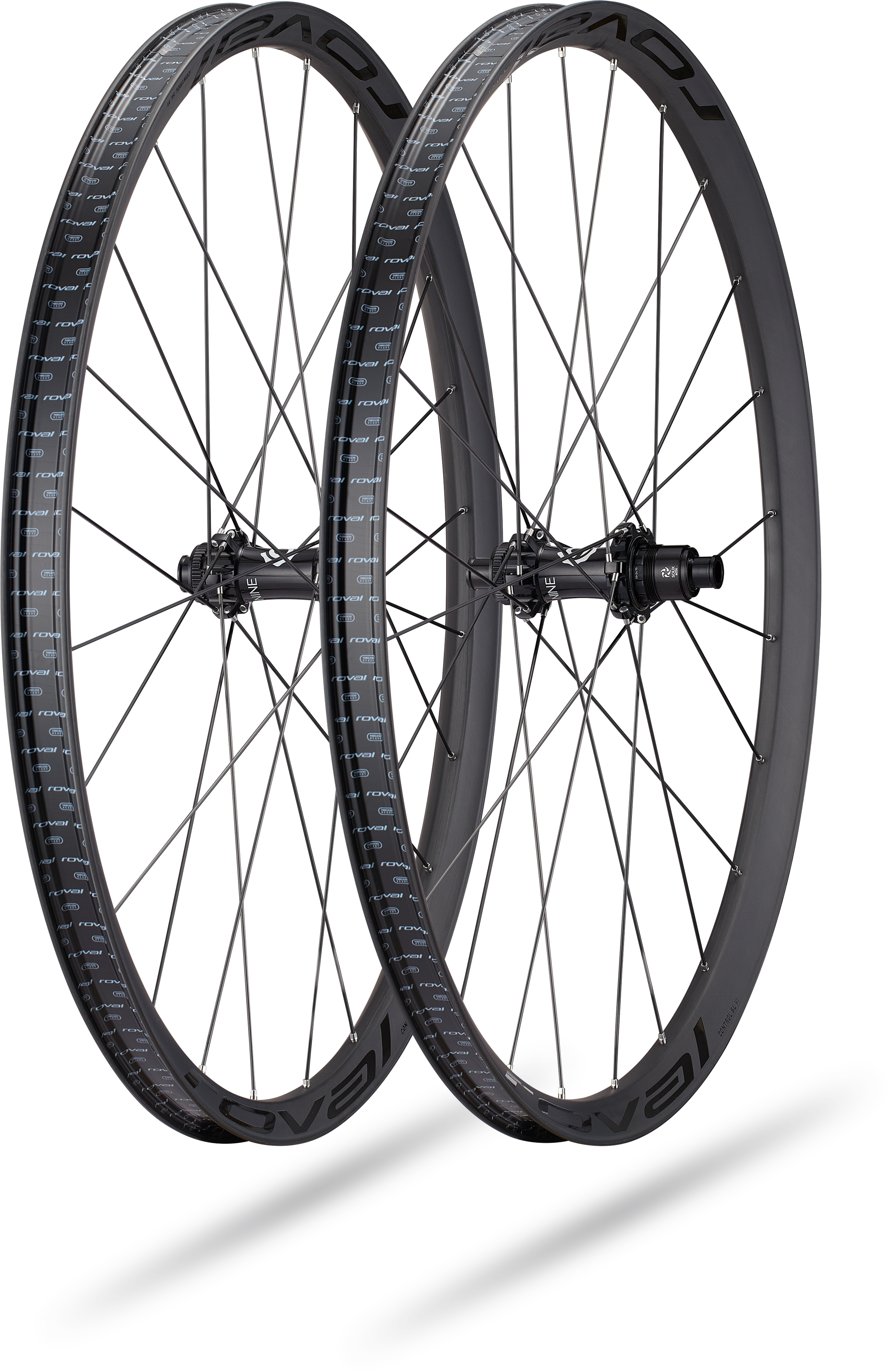 Reservedele - Hjulsæt - Roval Control SL VI Solix 29 Rear 24H - Satin Carbon/Gloss Black