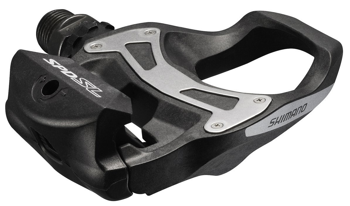 Tilbehør - Pedaler & Klamper - Shimano SPD-SL PD-R550 LVG Racer pedal inkl. klamper - Sort