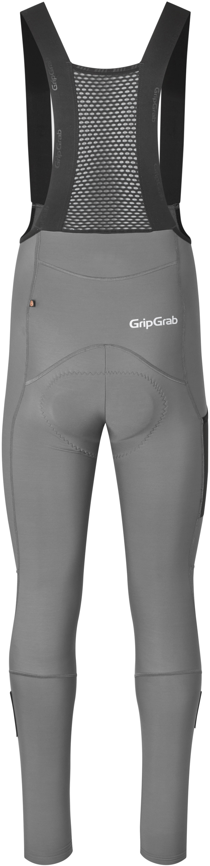 Beklædning - Cykelbukser - GripGrab PACR Thermo bibtights - Grey