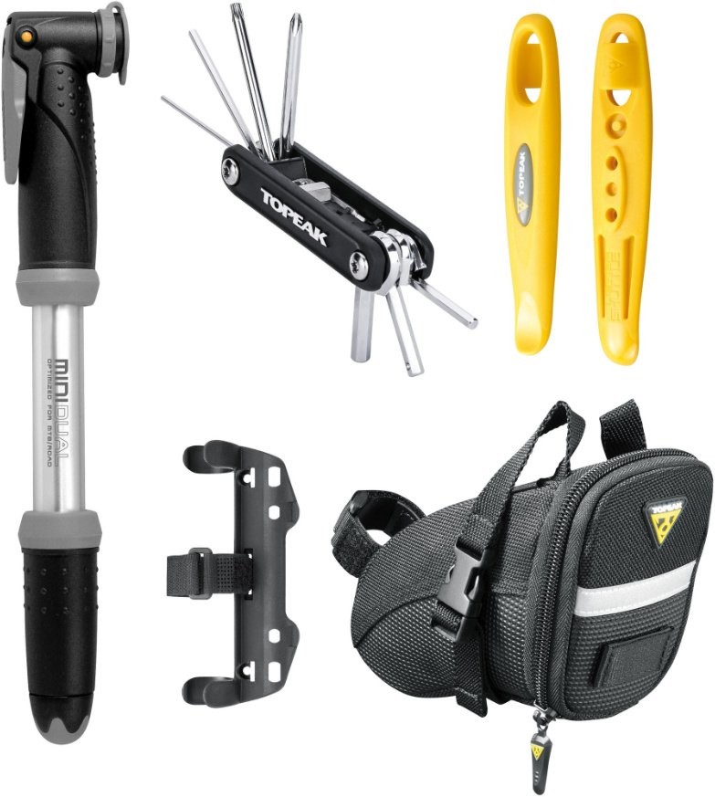 Topeak Combo Startkit inkl. Aero Wedge Pack & udstyr