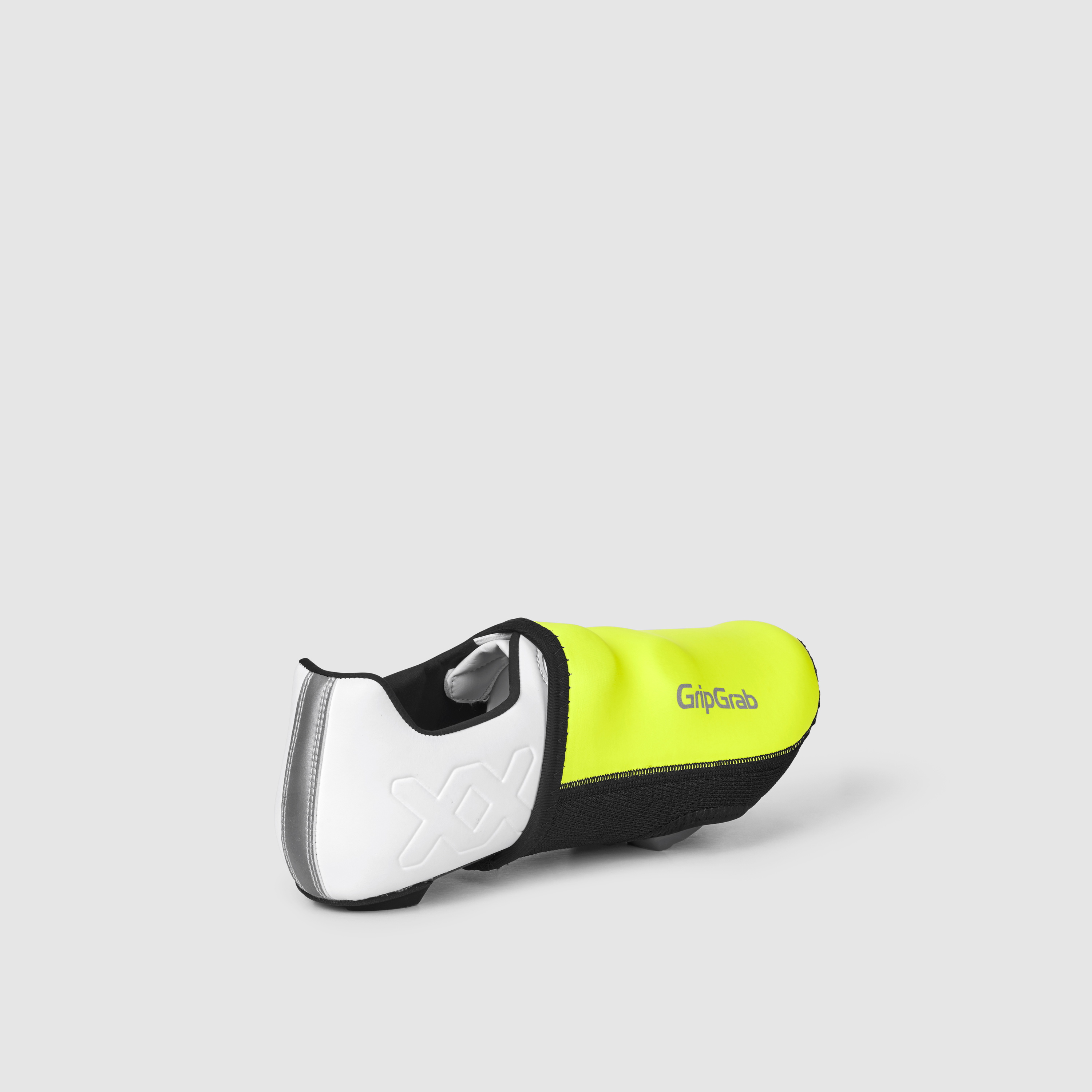 Beklædning - Skoovertræk - GripGrab PACR Vindtæt Toe Cover - Yellow Hi-Vis