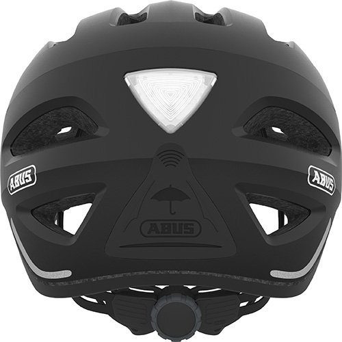 Beklædning - Cykelhjelme - Abus Pedelec 1.1 Hjelm m. LED lys - Black Edition (elcykel hjelm)
