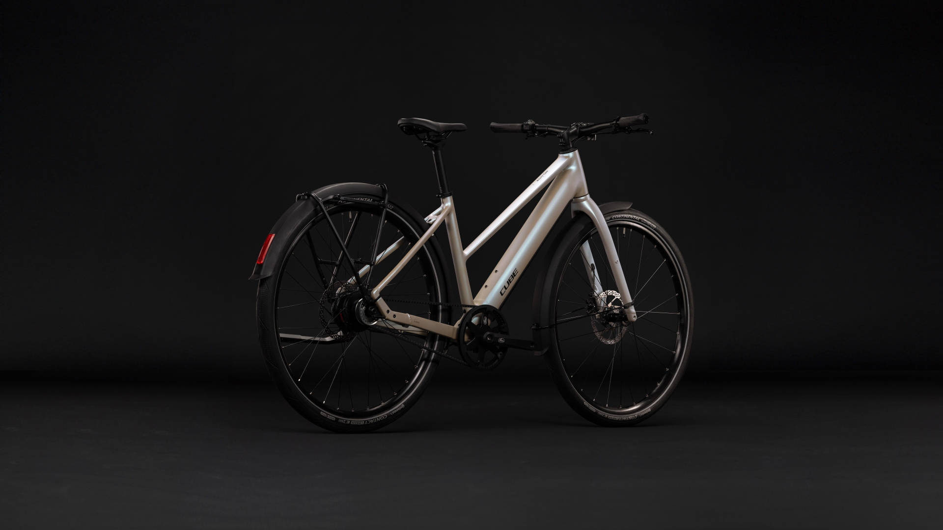 Cykler - Elcykler - Cube Editor Hybrid Pro 360 FE (Fully Equipped) Trapeze Dame 2027 - Glintsand´n´Black