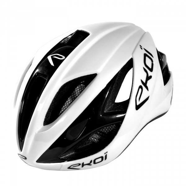 Køb EKOI AR13 Cykelhjelm – Hvid/Sort