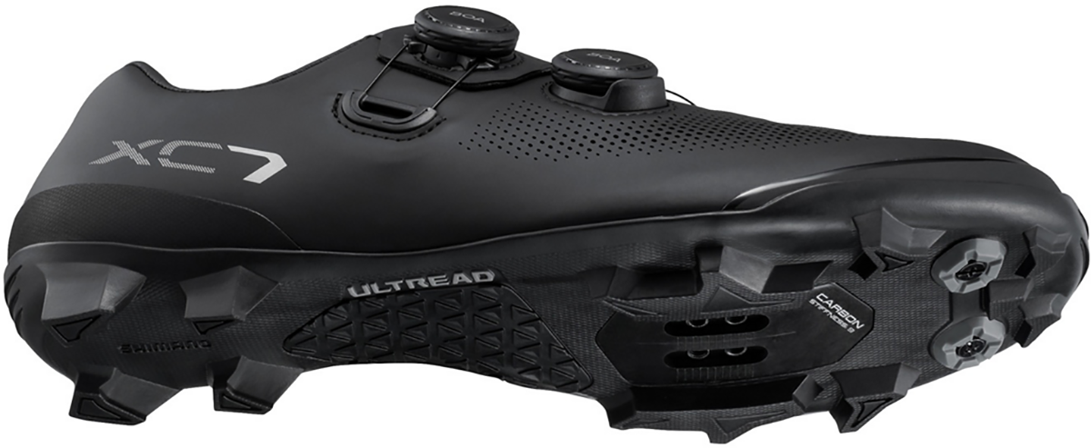Beklædning - Cykelsko - Shimano XC703 SPD MTB Sko Wide (Bred) - Black