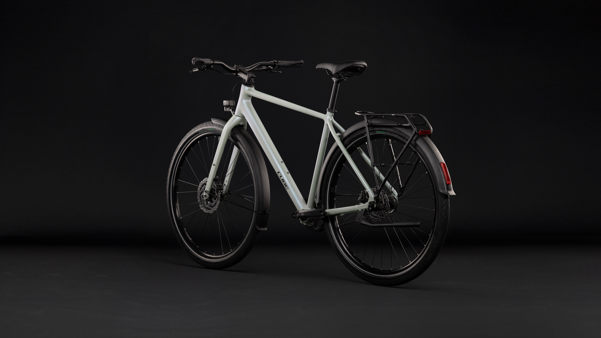 Cykler - Herrecykler - Cube Editor ONE FE (Fully Equipped) Herre 2027 - Glintsand´n´Black